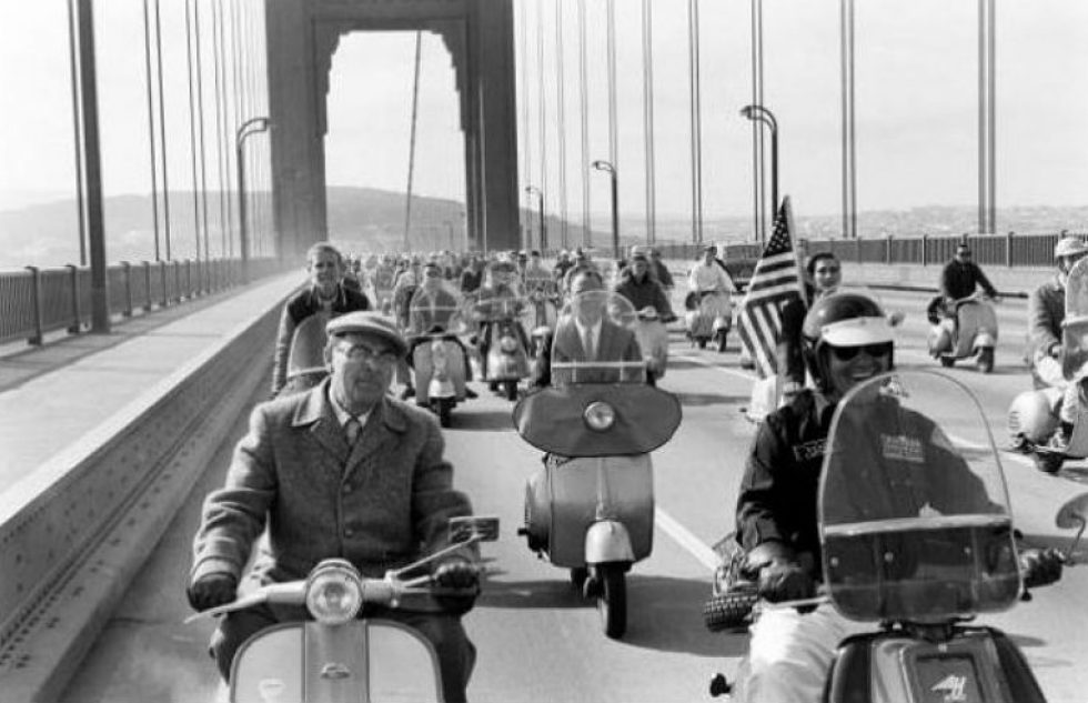 san-francisco-pioneer-scooter-club-circa-1960-ivespa - Scooter Cannonball Run is an exciting event that happens every two years
