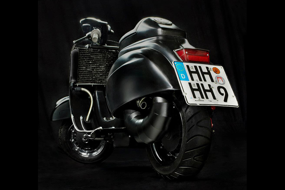 PS 240 Worlds Fastest and Custom Vespa -