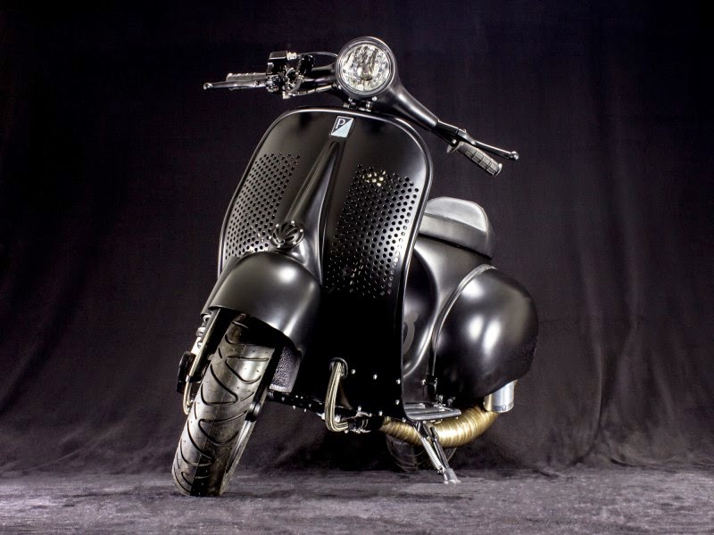 PS 240 Worlds Fastest and Custom Vespa -