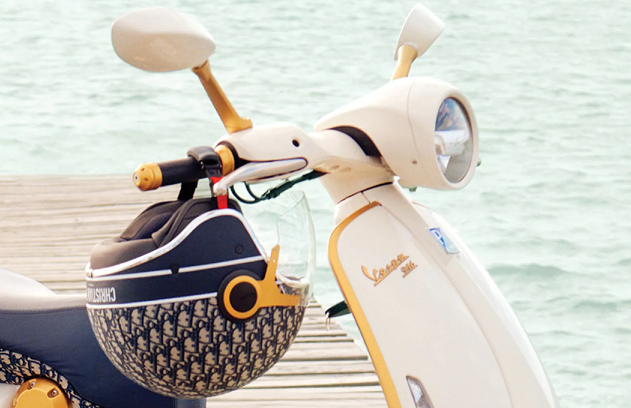Ride in Style with the Christian Dior Vespa 946, Man of Many